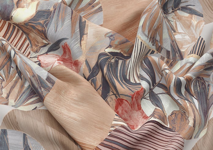 Osaka, Mandarin - Motorised Roman Blind - Image 4